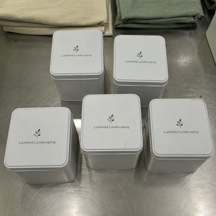 Custom printed tea tins in bulk