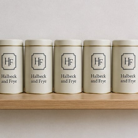 Customized tea tins for retail and homeware