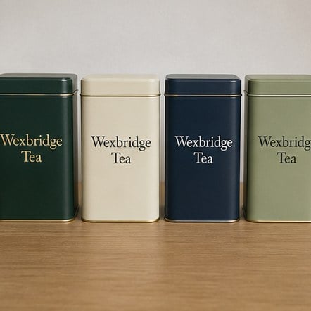 Customized tea tins for tea brands and blenders